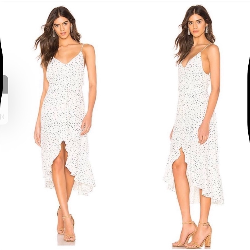 Rails Frida Ivory Speckled Dot Dress (XS)